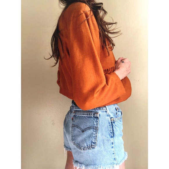 Vintage fringe blazer - Picture 7 of 8